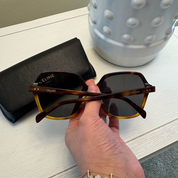 Celine Brown Tortoise Sunglasses - Picture 2 of 3